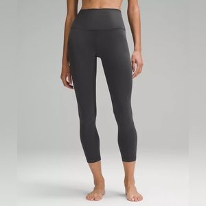 Lululemon align pant 25” graphite gray size 6